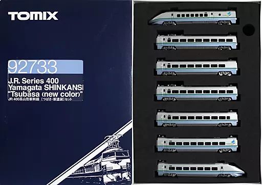 中古】鉄道模型 1/160 JR 400系 山形新幹線 つばさ新塗装セット(7両