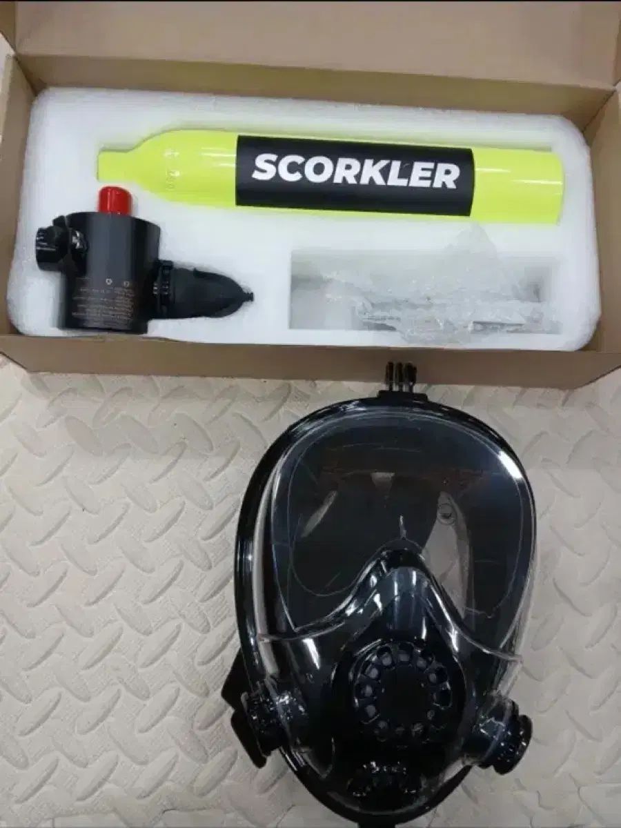  SCORKLER シュノーケリング フルフェイス マスク セット XL その他 水着 ラッシュガード