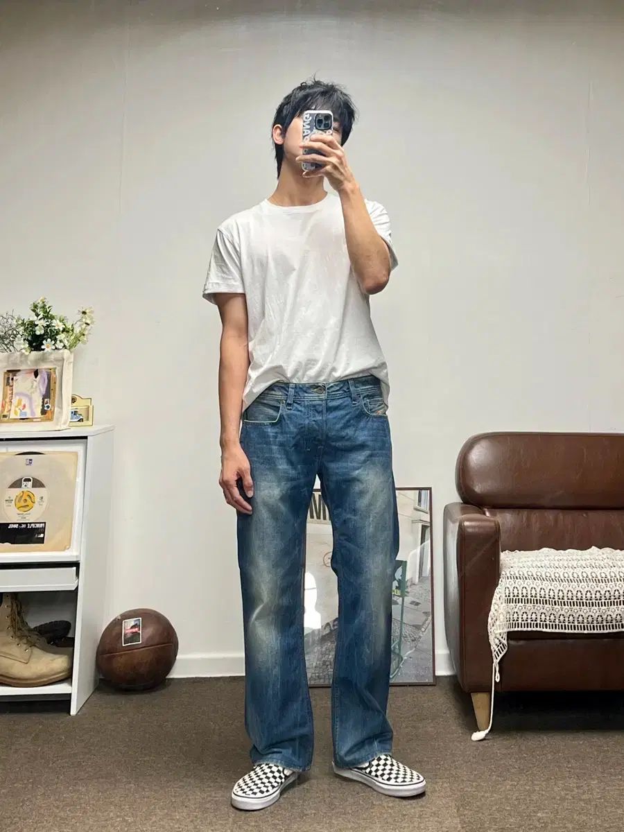 DIESEL ザティーニ Zatiny 0888B ライトブルー ブーツカット フレア 