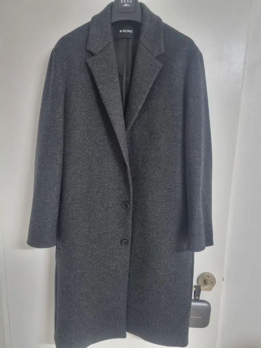 インサイレンス ウールコート グレー L