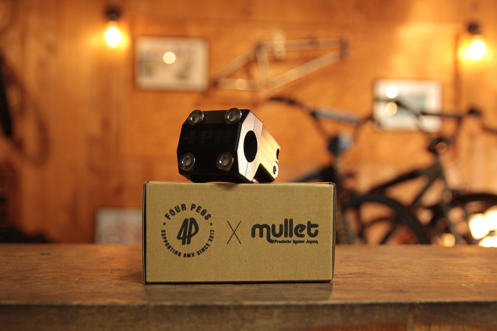Mullet Products 4 PM STEM チタンボルト bmx