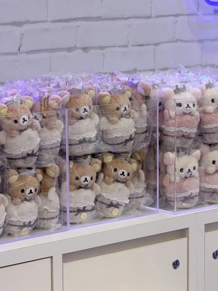 Maison de FLEUR メゾン ド フルール × リラックマ ぬいぐるみ マスコット キーホルダー