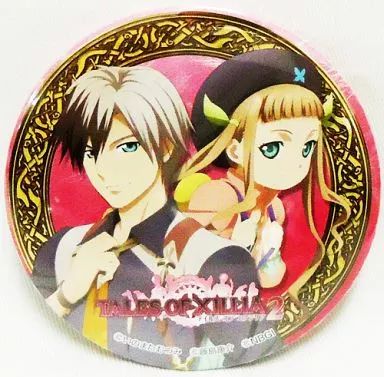 中古】バッジ・ピンズ(キャラクター) ルドガー＆エル 缶バッジ