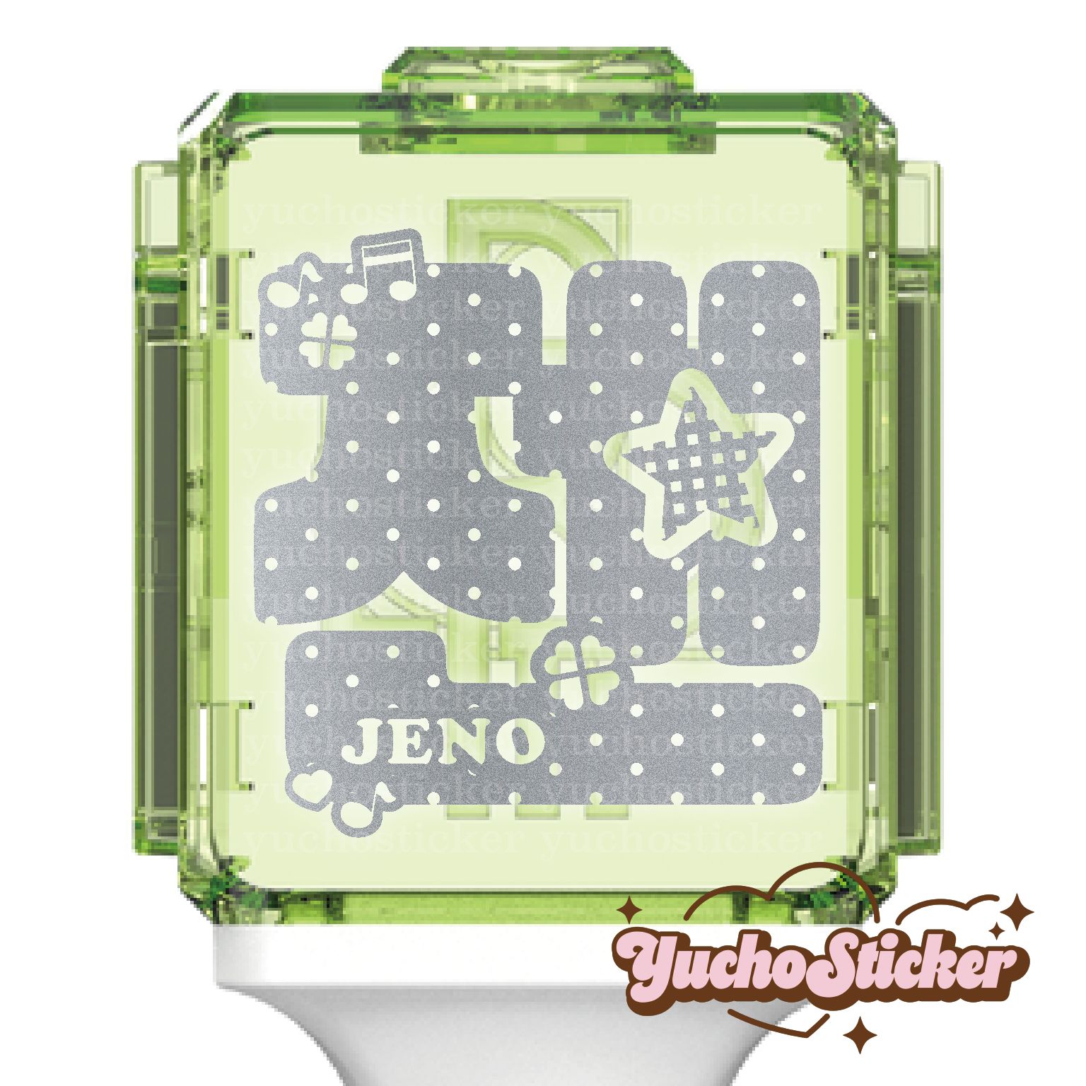 NCT DREAM 草鈍器 ペンライト ステッカー グリッター NCT DREAM 草鈍器 ペンライト ステッカー グリッター ① - メルカリ