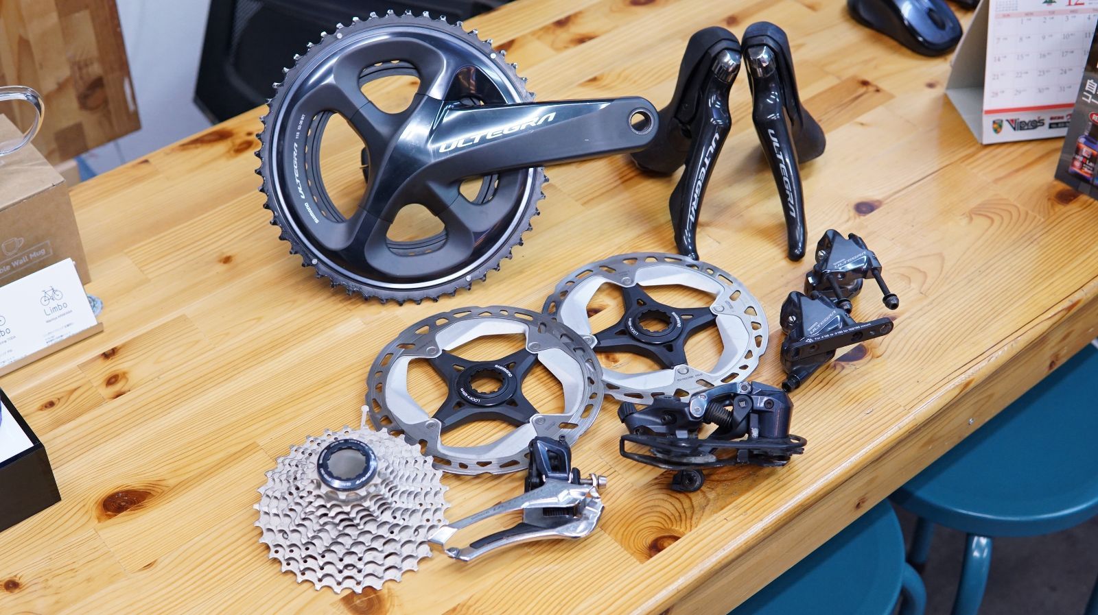 SHIMANO ULTEGRA R8000系 油圧ディスク 機械式 コンポセット - メルカリ
