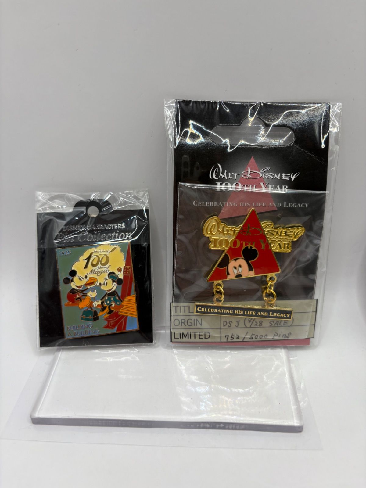 ディズニー ピンバッジ 5点セット Disney100 ピンコレクション