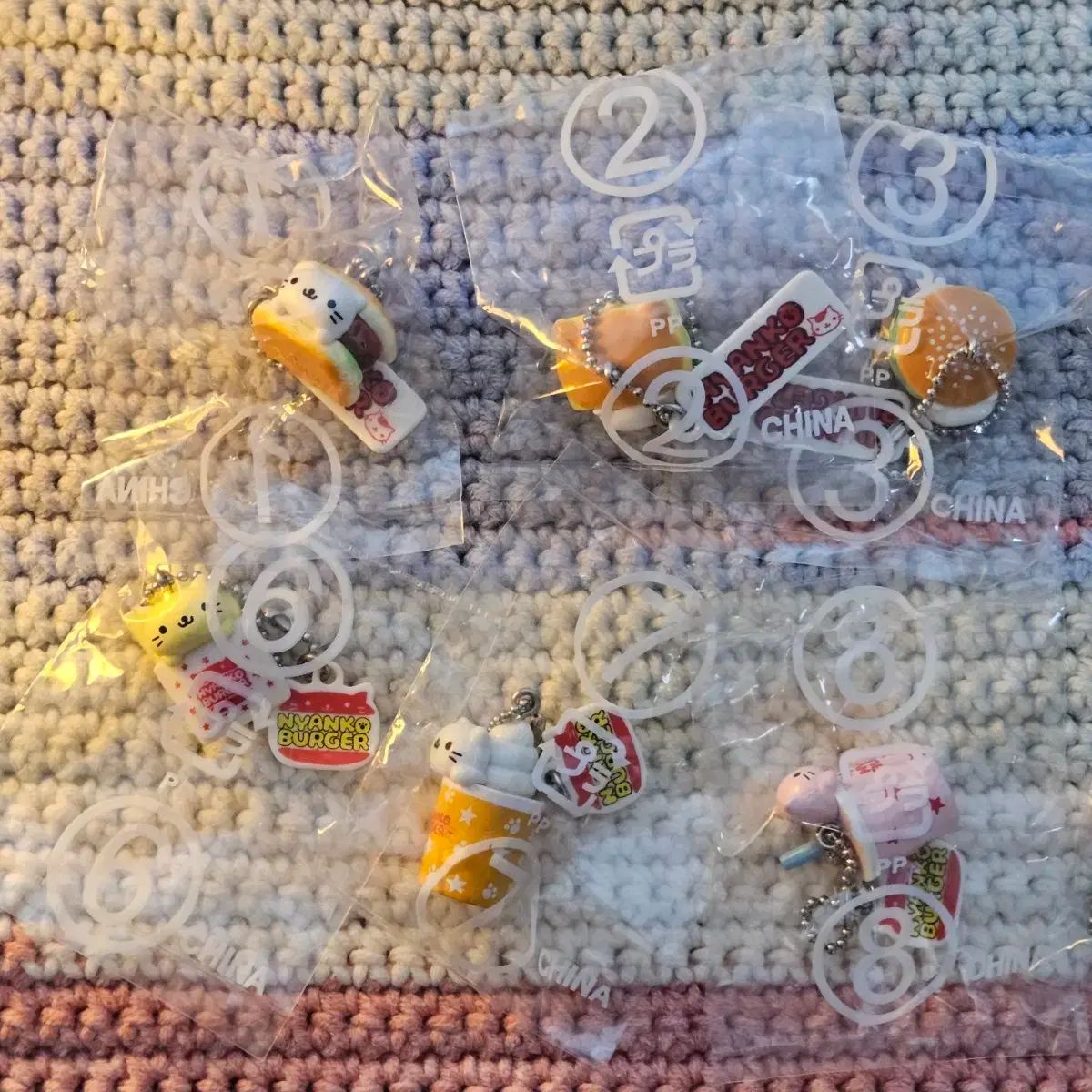 未開封) 古典サンエクス にゃんにゃんにゃんこ バーガーセット - メルカリ