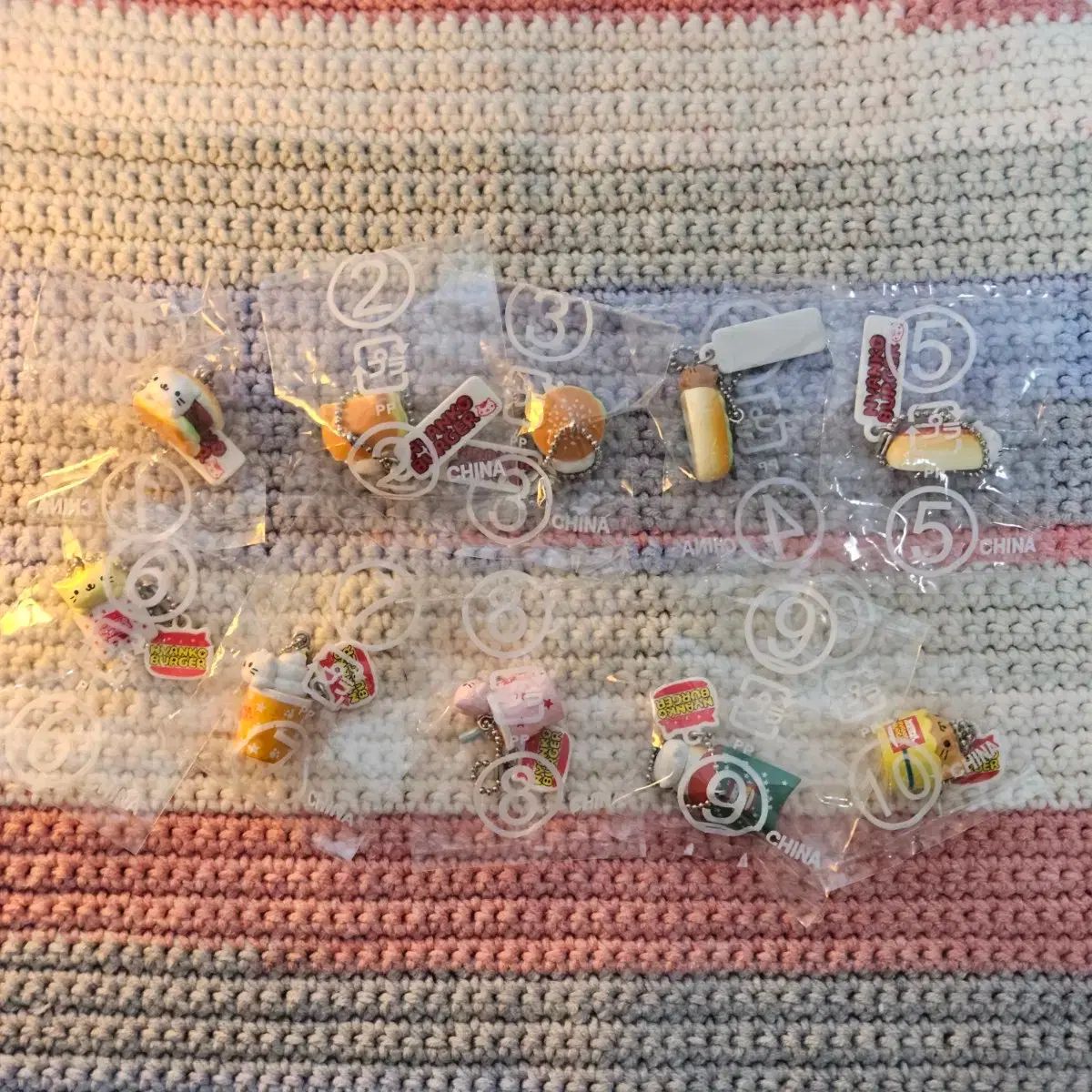 未開封) 古典サンエクス にゃんにゃんにゃんこ バーガーセット - メルカリ