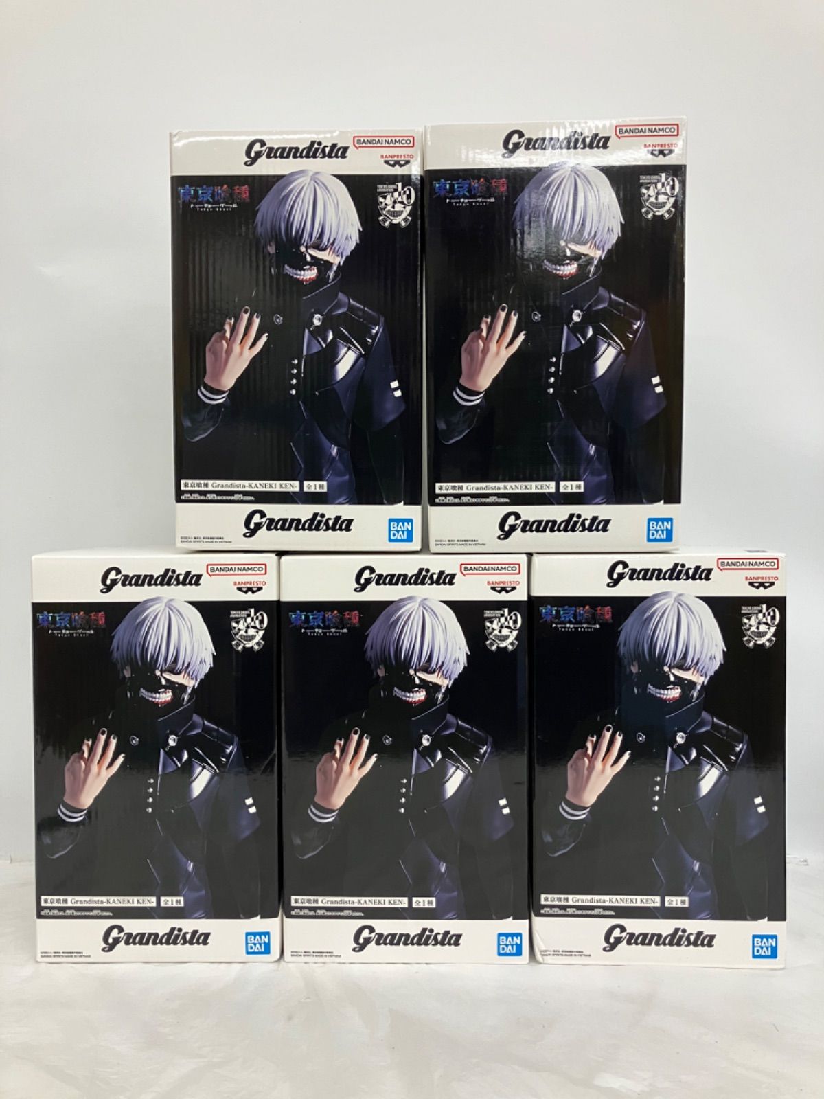 未開封 東京喰種 Grandista KANEKI KEN 金木研 フィギュア 5個セット