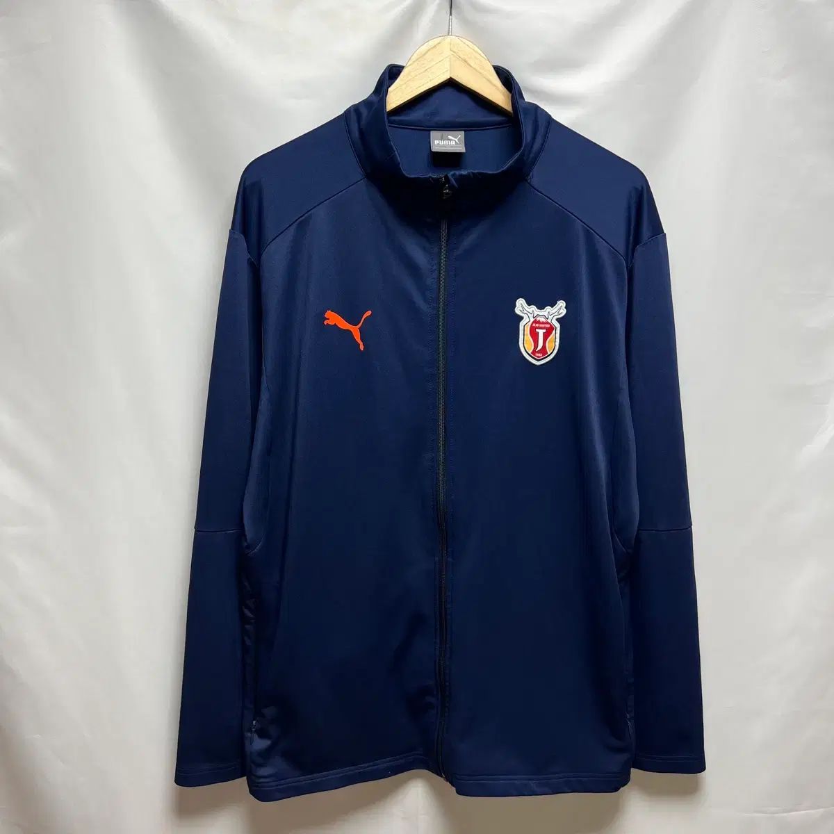 2 XL プーマ チェジュ sk 2021 トレーナー ネイビー ジップアップ ジャケット