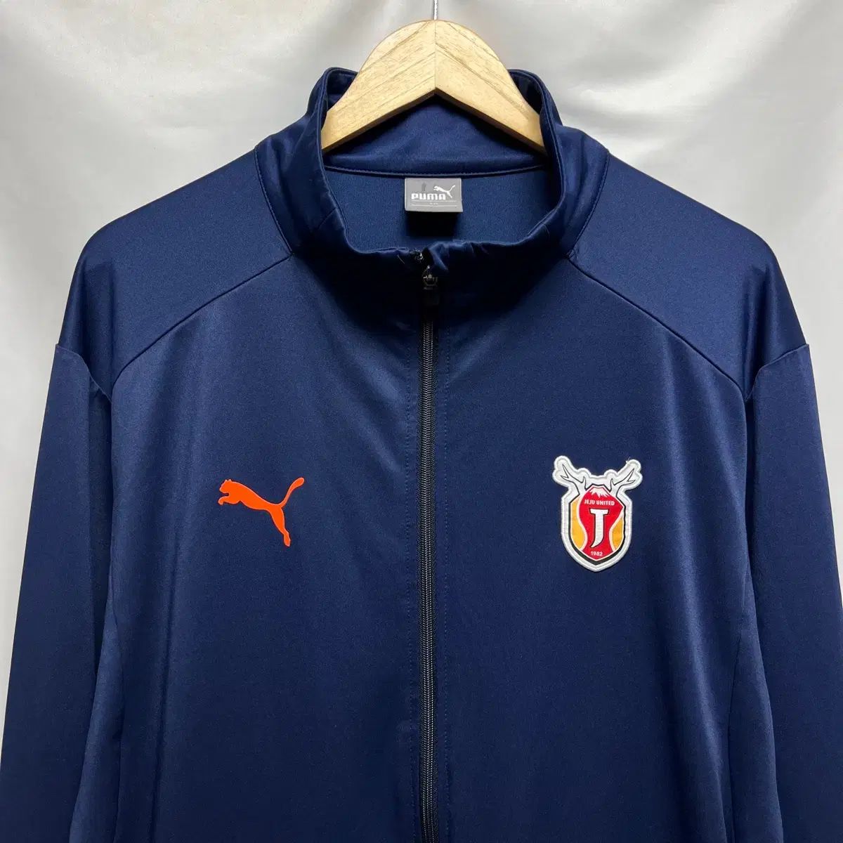 2 XL プーマ チェジュ sk 2021 トレーナー ネイビー ジップアップ ジャケット