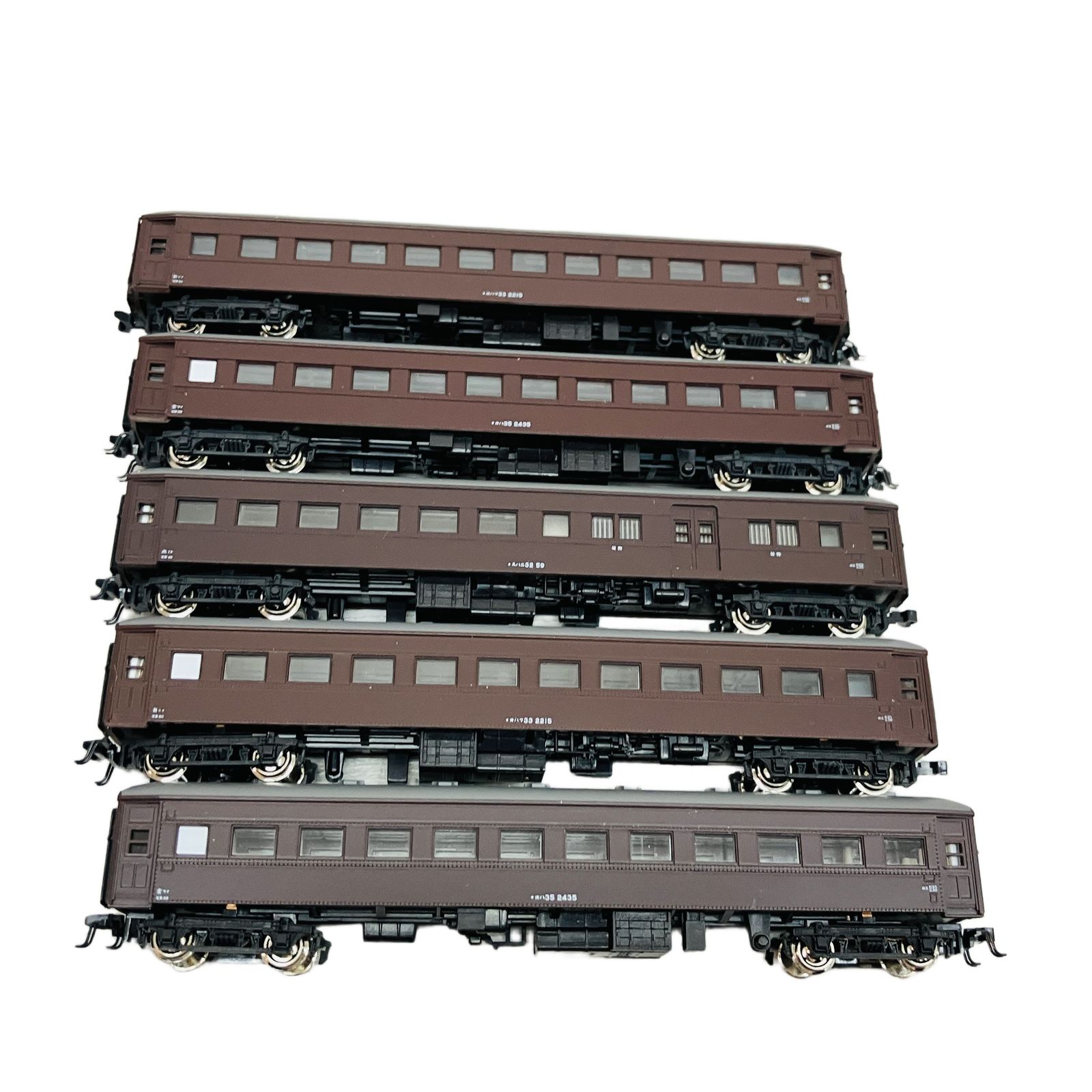 KATO 旧型客車 茶 5両セット 鉄道模型 Nゲージ 中古 C10695825 - メルカリ