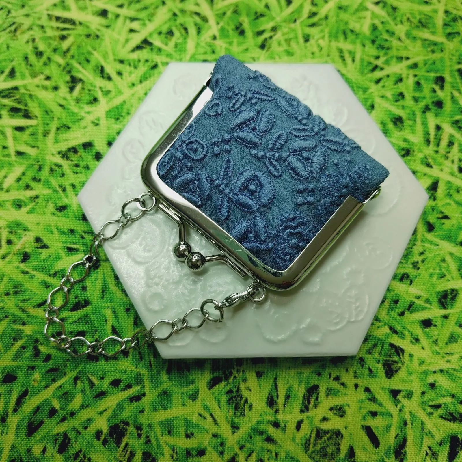 ミナペルホネン✨flower cake フラワーケイク✨がま口 コインケース