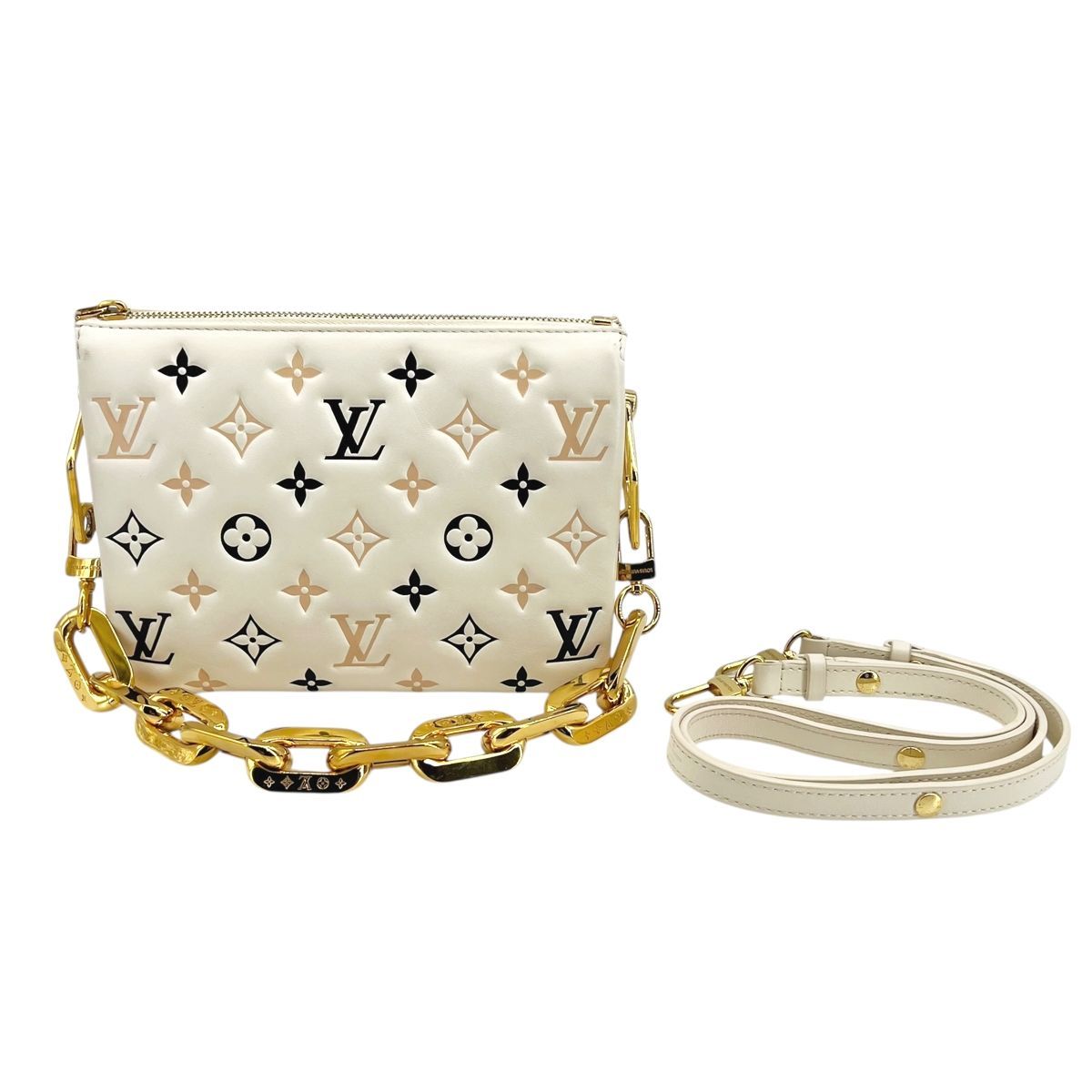 LOUIS VUITTON ルイ ヴィトン ショルダーバッグM 22954 バイ ザ プール クッサン BB モノグラム レディース SA