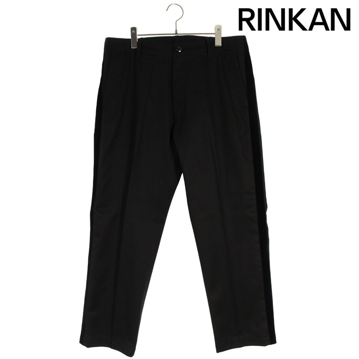 シークエル TYPE-F ロゴプリントチノロングパンツ メンズ L ※12/28～1