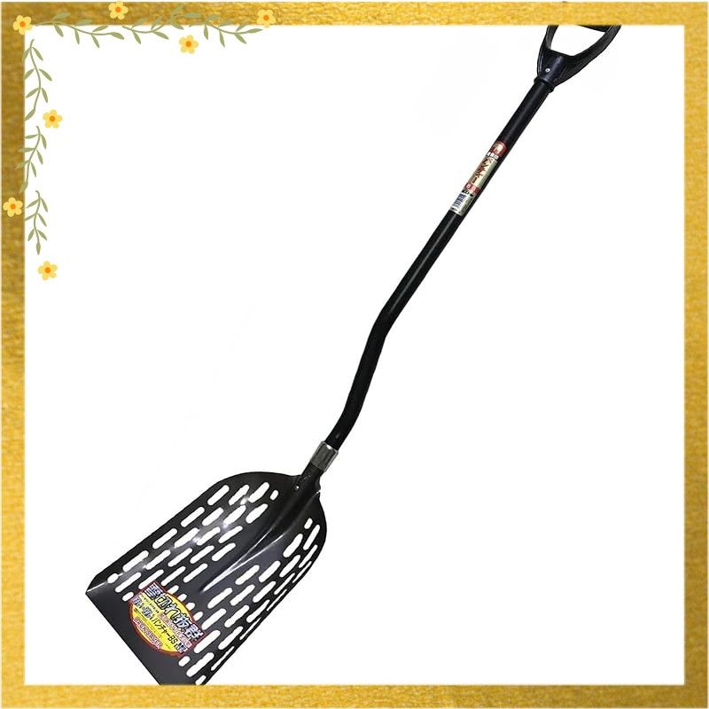 Asaka Kougyou 除雪用スコップ 金象 003450 本体 奥行134 cm 高さ10 幅29 5