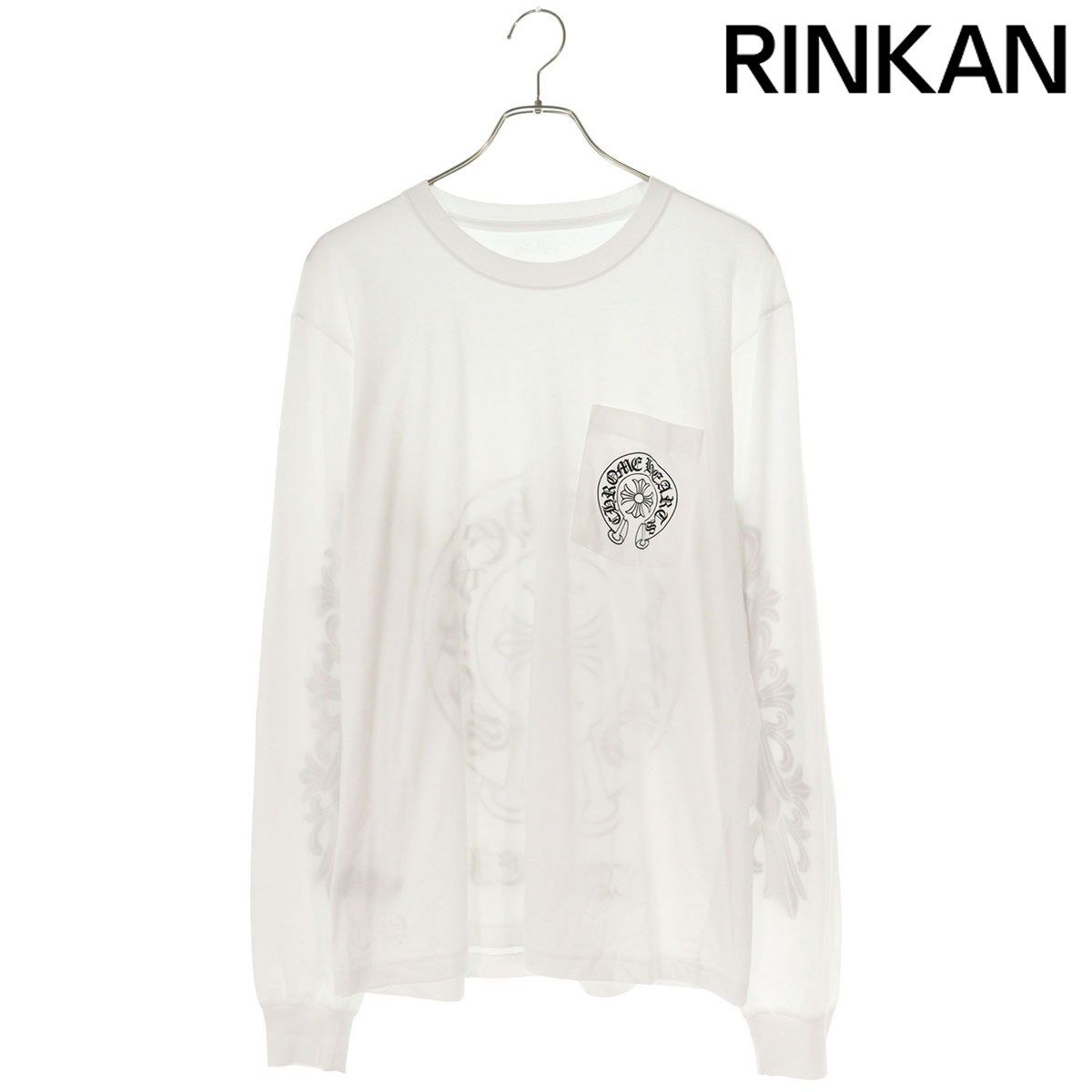 クロムハーツ CH L/S LTD 台湾限定バックホースシュー袖フローラル