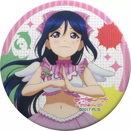 中古】バッジ・ピンズ(キャラクター) 松浦果南(衣装ピンク) 「ラブ