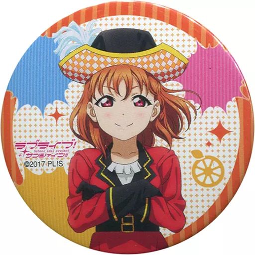 中古】バッジ・ピンズ(キャラクター) 高海千歌(衣装赤) 「ラブライブ