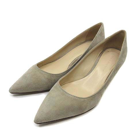 ファビオルスコーニ FABIO RUSCONI スエード ポインテッドトゥ