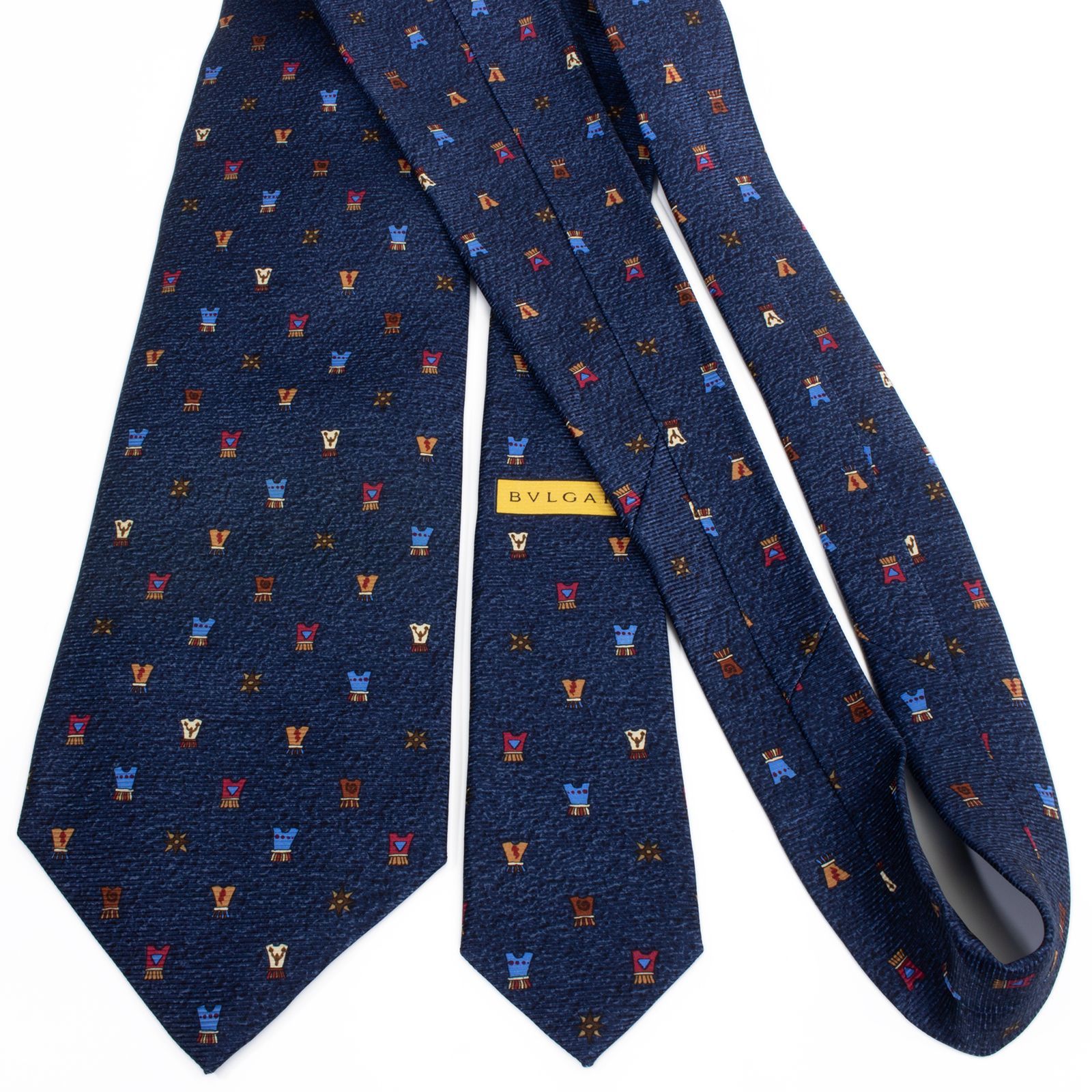 送料無料 ブルガリ ネクタイ ワイドタイ プリントタイ セッテピエゲ 送料無料 ブルガリ ネクタイ ワイドタイ プリントタイ セッテピエゲ