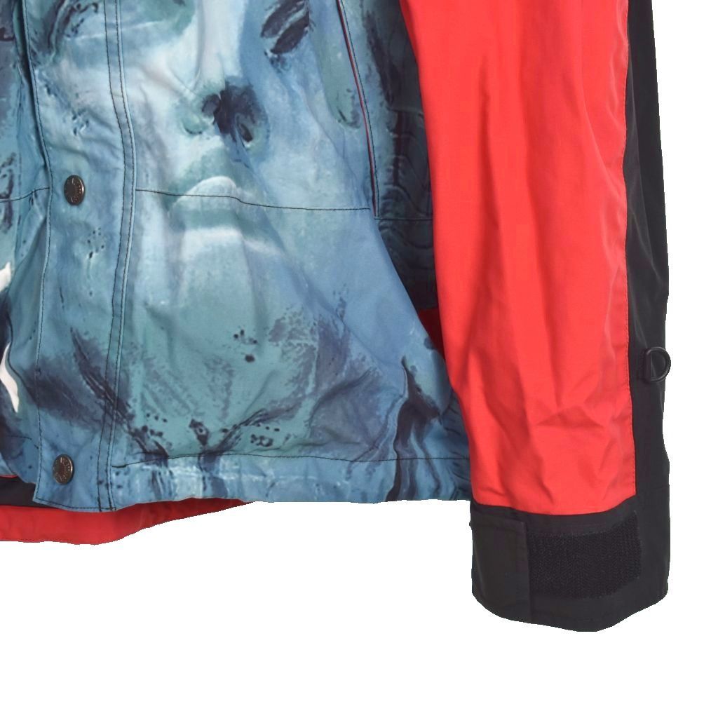 SUPREME マウンテンパーカー グレー/レッド Supreme（シュプリーム） × THE NORTH FACE 19SS ARC LOGO MOUNTAIN