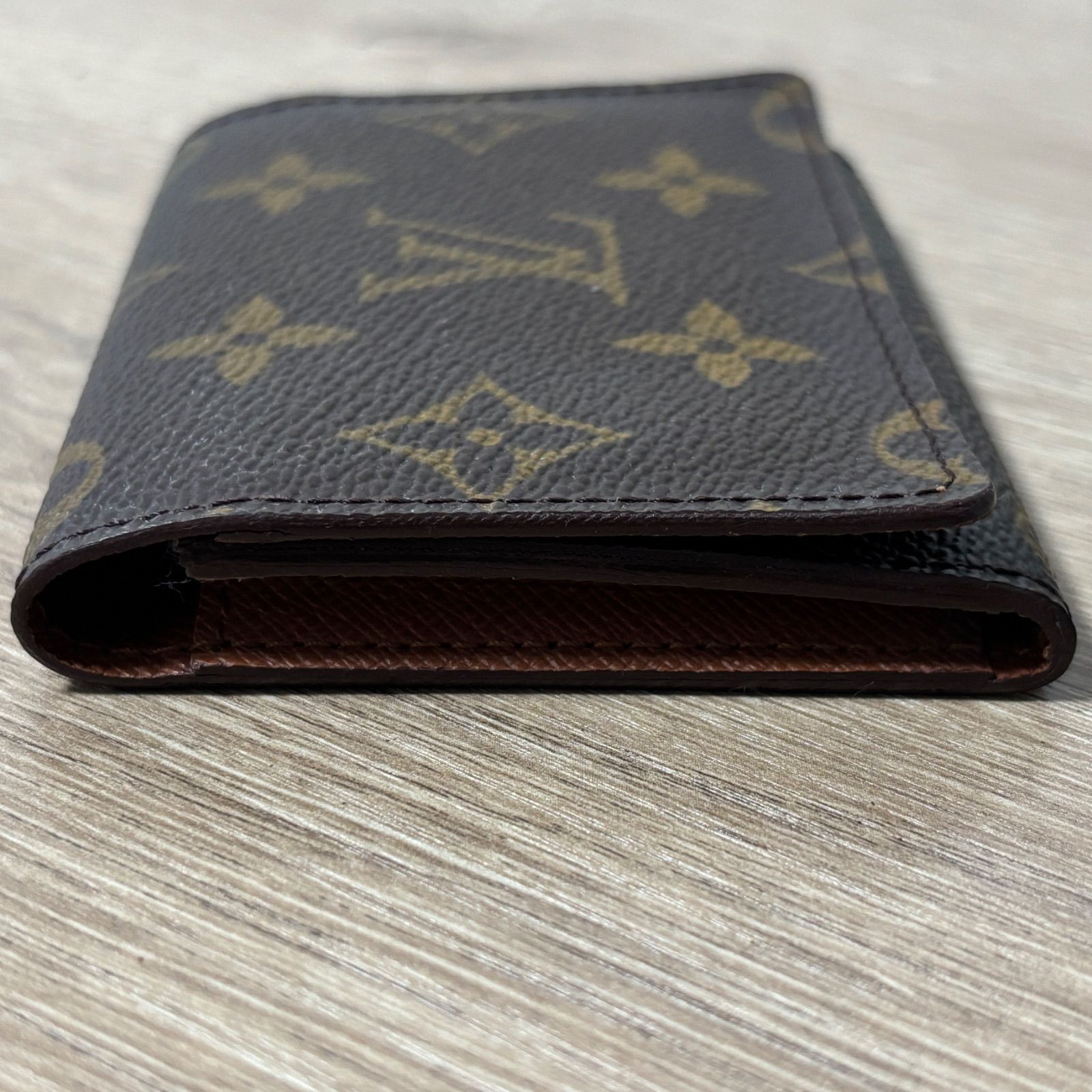 極美品 LOUIS VUITTON ルイヴィトン モノグラム 名刺入れ カードケース