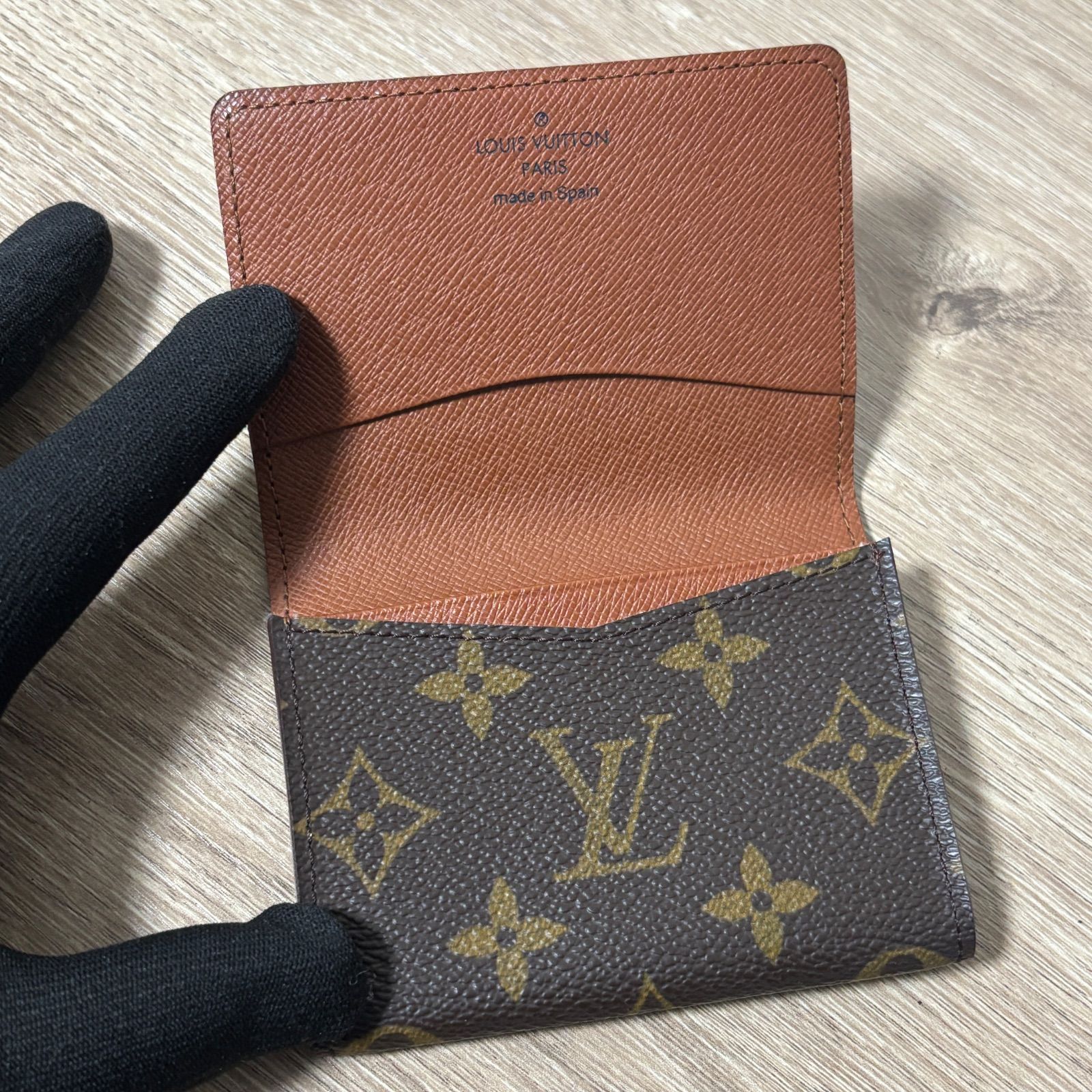 極美品 LOUIS VUITTON ルイヴィトン モノグラム 名刺入れ カードケース