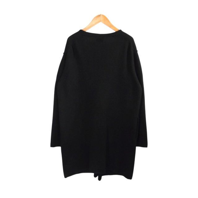 格安 グッズ 販売 YOHJI YAMAMOTO S'YTE WOOL LONG CARDIGAN BLACK