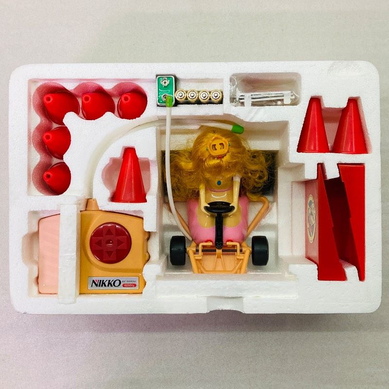 未使用品】NIKKO スーパーマリオカート ピーチ姫 電動ラジオ