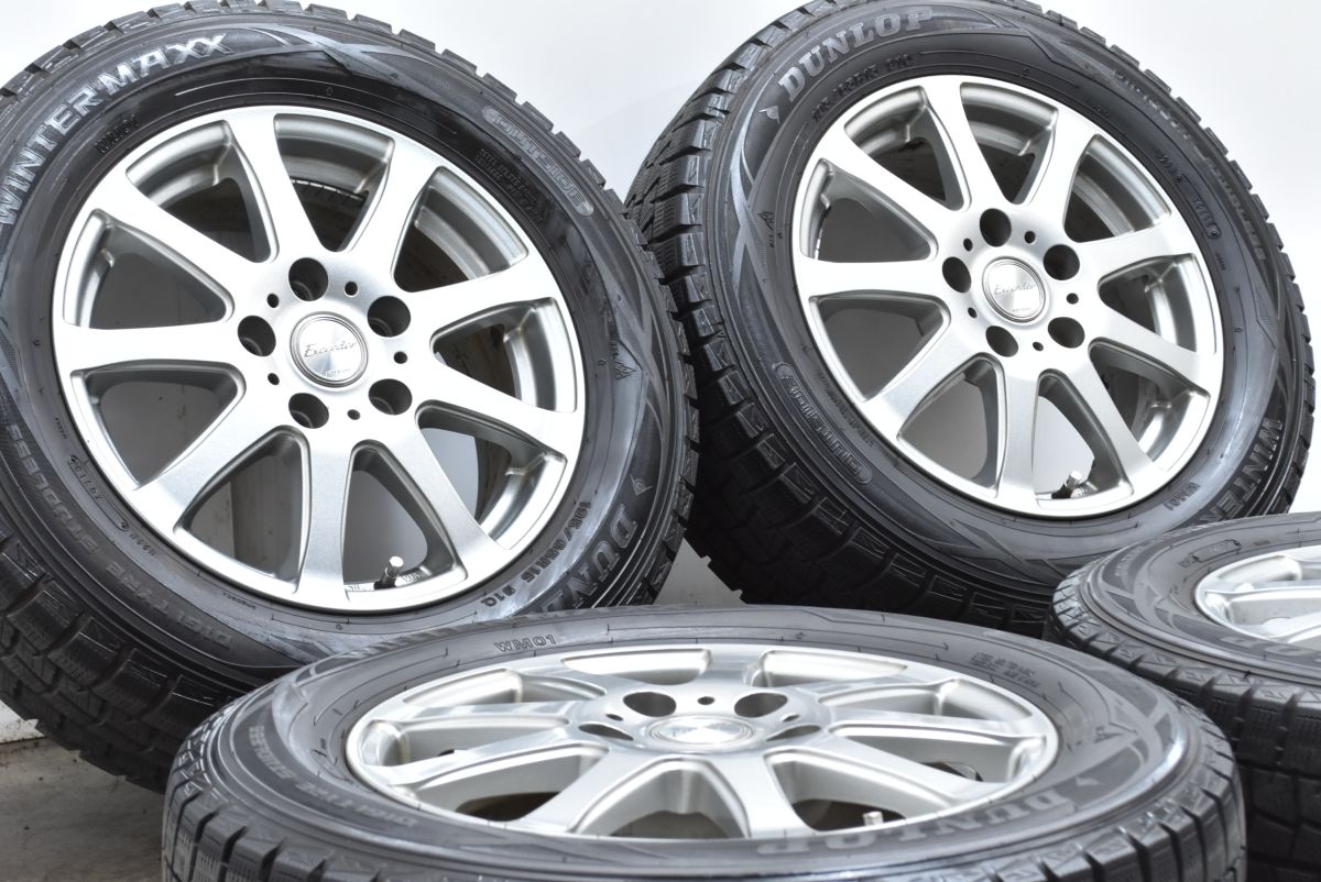 交換用に エクシーダー 15 in 6 J 43 PCD 114 3 ダンロップ ウィンターマックス WM 01 195 65 R ノア ヴォクシー セレナ ステップワゴン