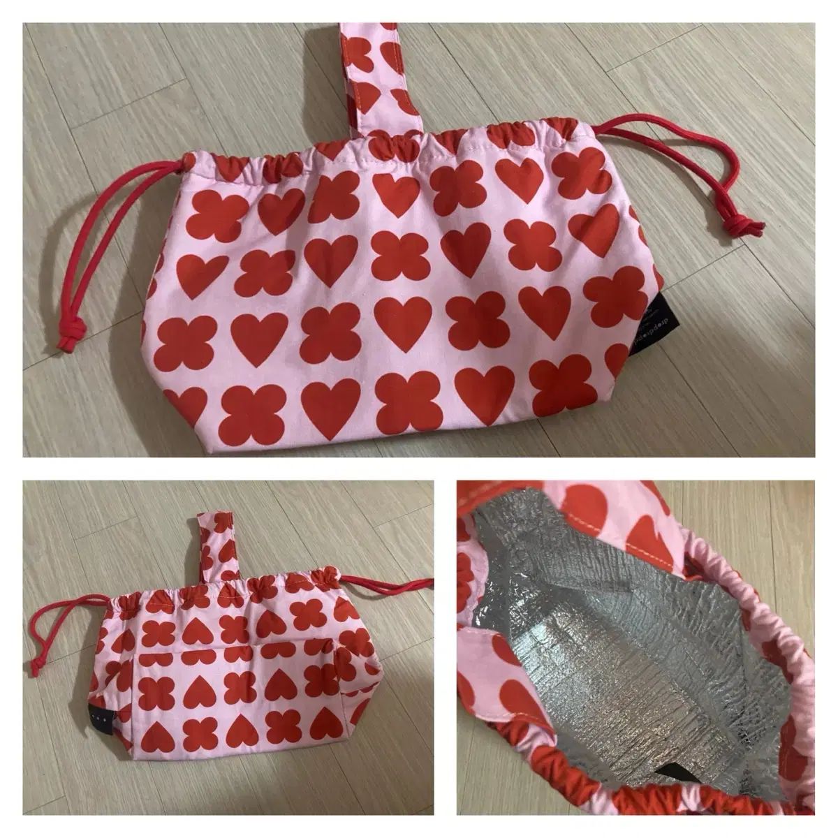  ドロップドロップドロップ デリバッグ ハート さくらんぼ ベリー 保冷バッグ 弁当バッグ その他 バッグ