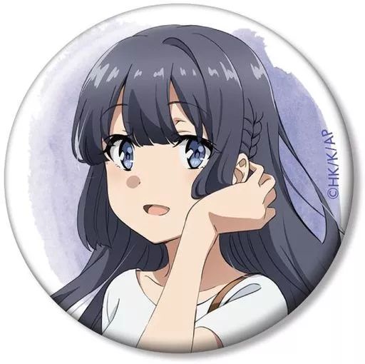 中古】バッジ・ピンズ(キャラクター) 牧之原翔子 描き下ろしイラスト