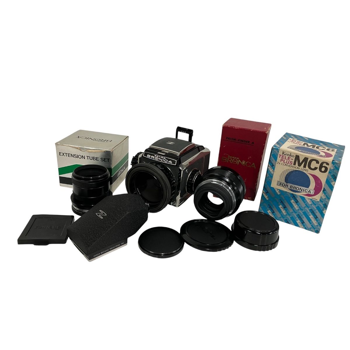 Bronica S2 フィルムカメラ Nikkor-P 75mmジャンク ZENZA BRONICA S2 NIKKOR-P 1:2.8 75mm 中判カメラ フィルムカメラ