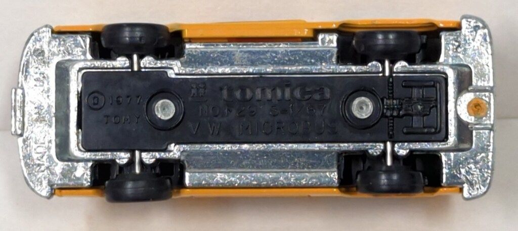 トミー トミカ青箱/オリジナル特注 フォルクスワーゲン マイクロバス