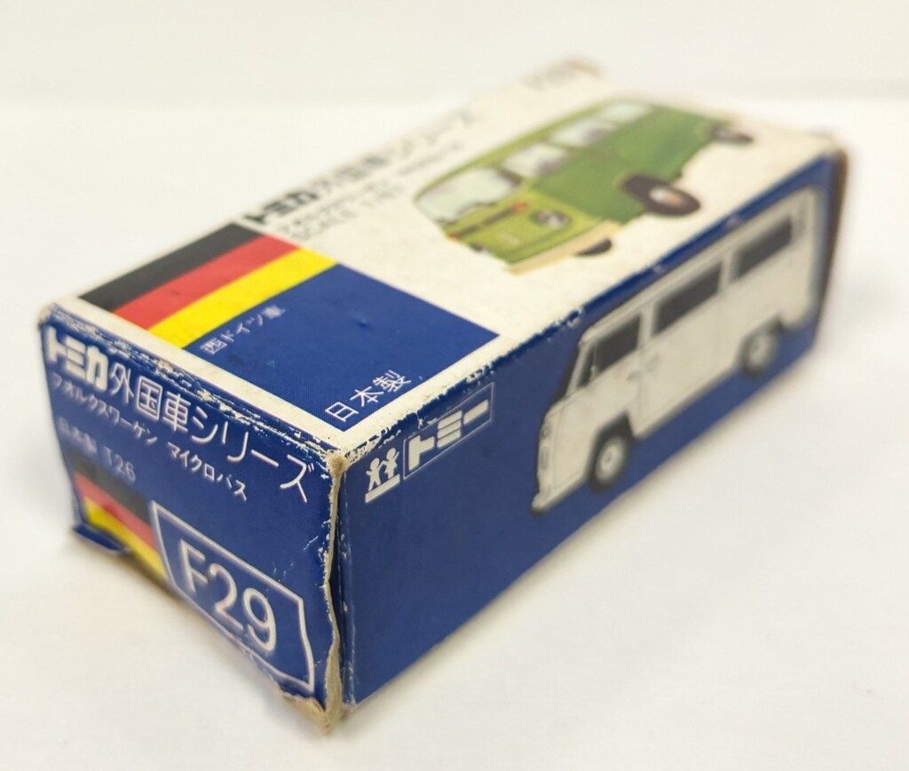 トミー トミカ青箱/オリジナル特注 フォルクスワーゲン マイクロバス