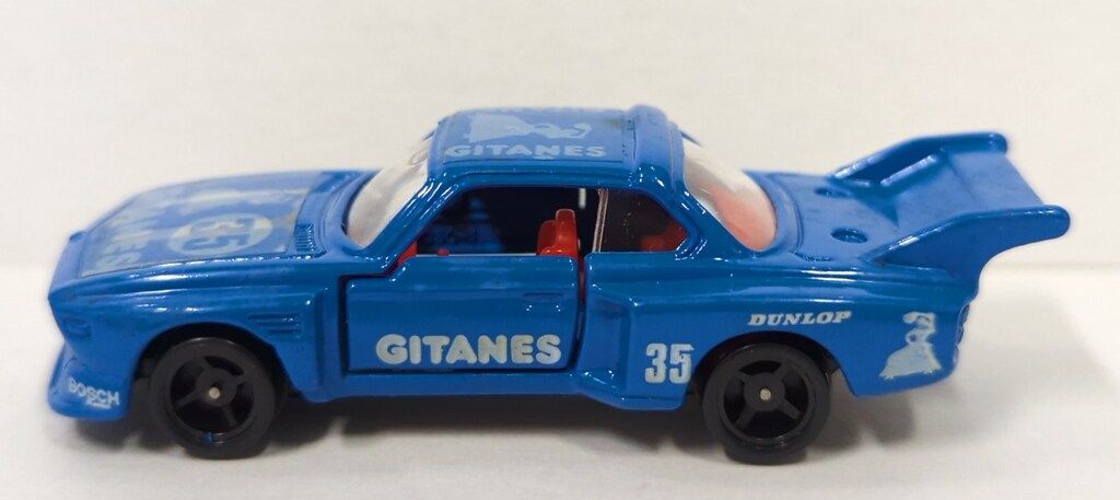 トミー トミカ/青箱日本製 BMW3.5CSL 青/GITANES F30-1 - メルカリ