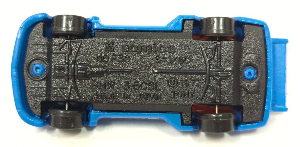 トミー トミカ/青箱日本製 BMW3.5CSL 青/GITANES F30-1 - メルカリ