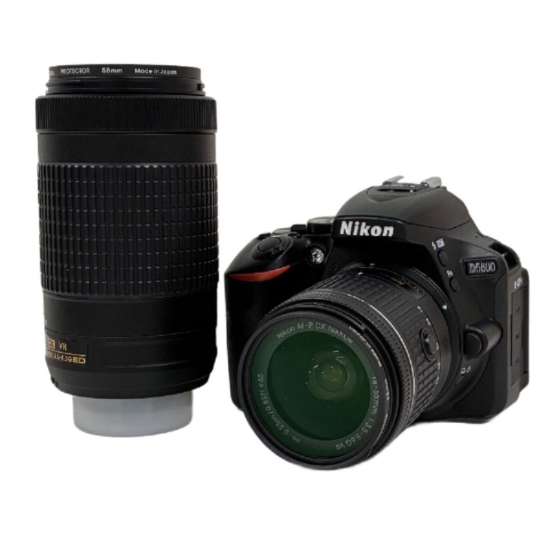 Nikon D5600 18-55mm 70-300mm 一眼レフ カメラ ダブルレンズキット