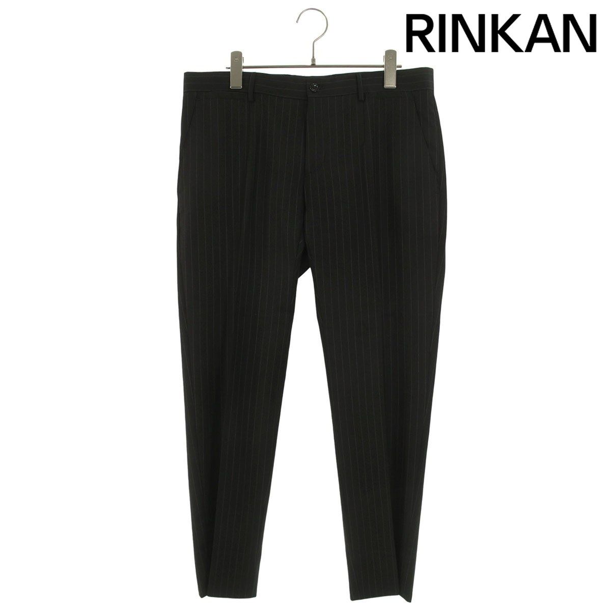 ドルチェアンドガッバーナ ストライプトラウザースラックスロング