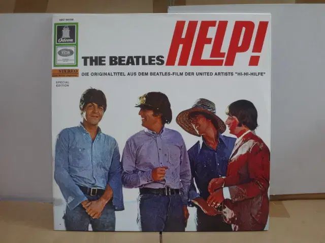German LP The Beatles ー Help