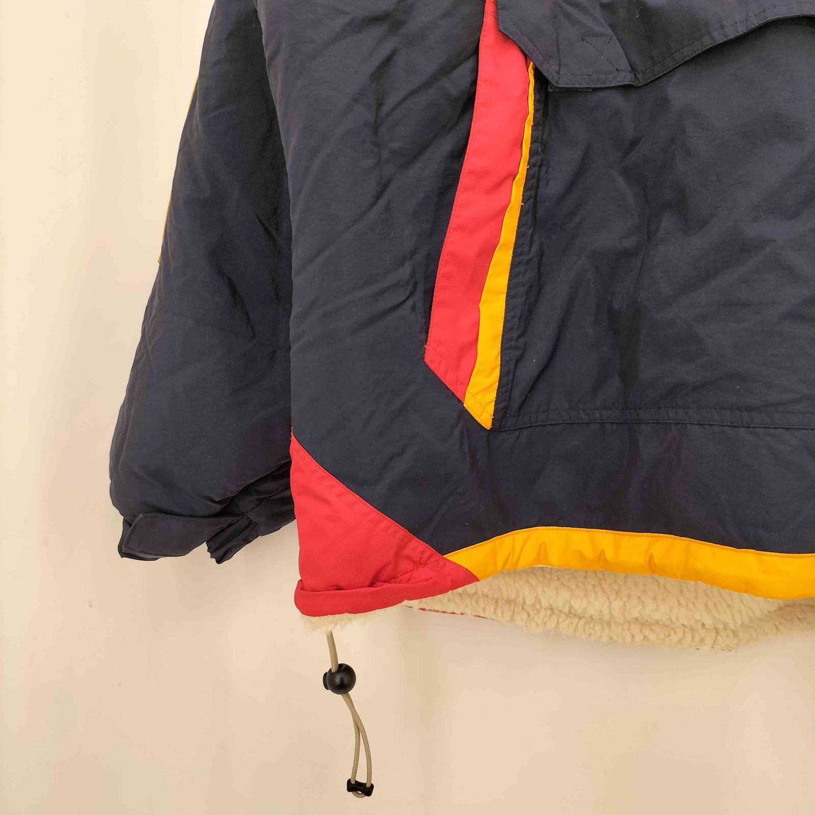 イズネス is-ness マルチカラー リバーシブルジャケット ボア