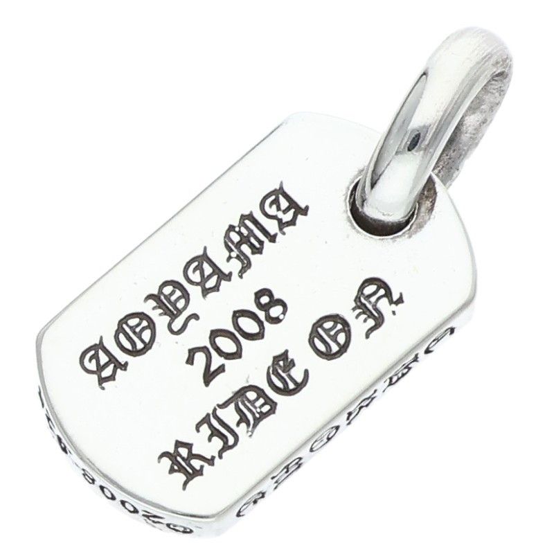 クロムハーツ DT TNY RS CRS タイニードッグタグRSクロス 限定本物 クロムハーツ D/T TNY RS CRS/タイニードッグタグRSクロス 青山限定