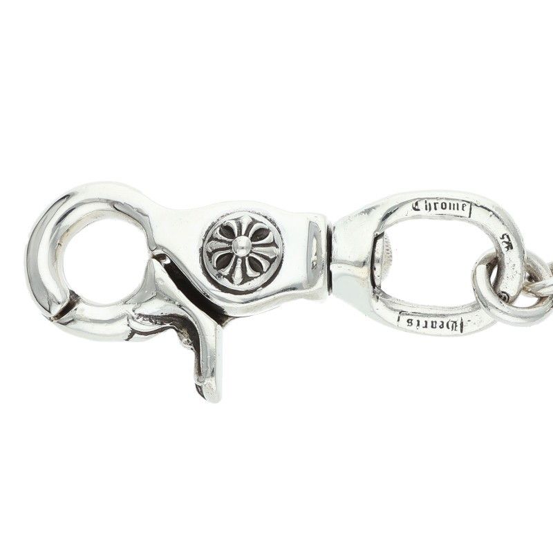 クロムハーツ CLIP NO2 BALL 3D/#2クロスボール シルバーキーチェーン