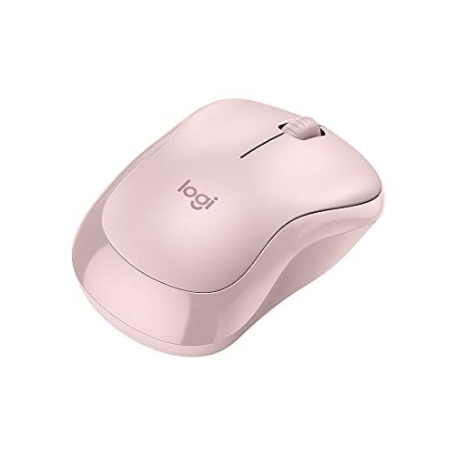 ロジクール ワイヤレスマウス 無線 静音 M 220 RO 小型 左右対称 ローズ ワイヤレス マウス windo