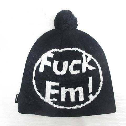 Supreme Fuck Em! ビーニー　ニット帽 シュプリーム SUPREME Fuck Em! Beanie ビーニー ニットキャップ