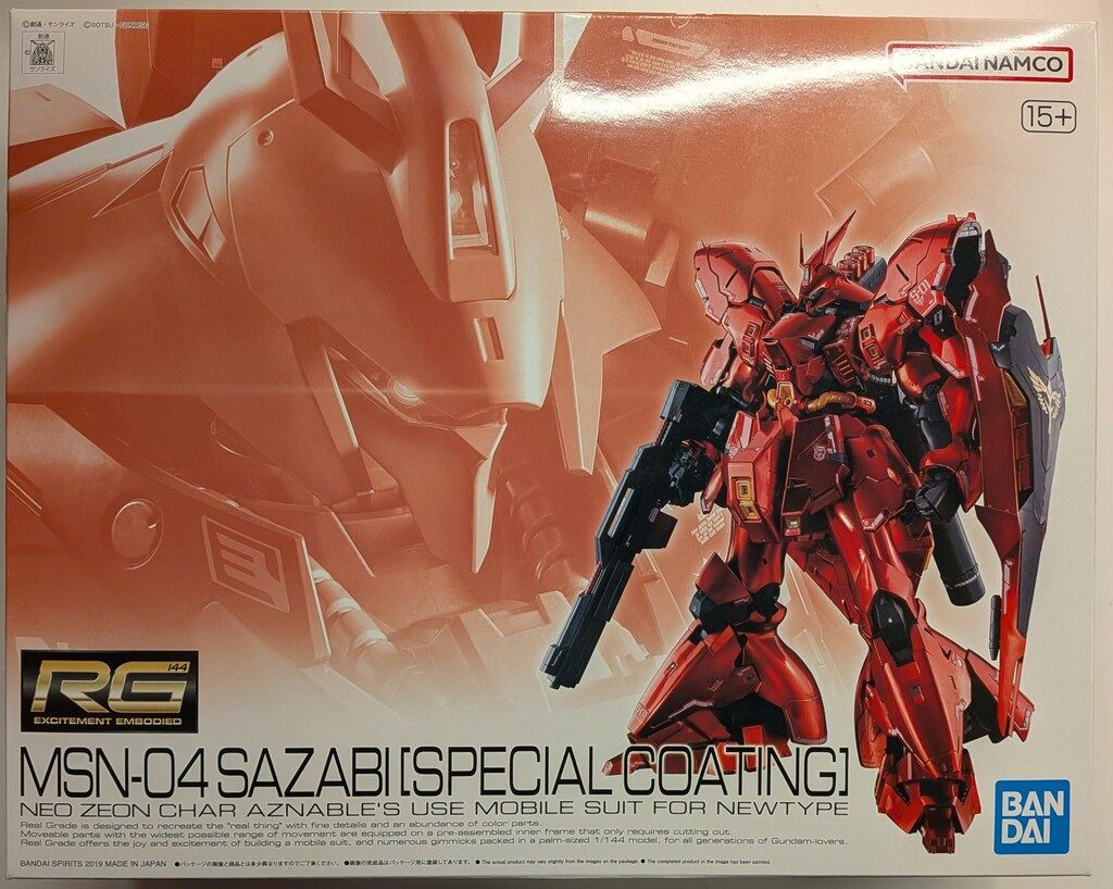 BANDAI SPIRITS RG 1 144 バンダイナムコ版 サザビー コーティング