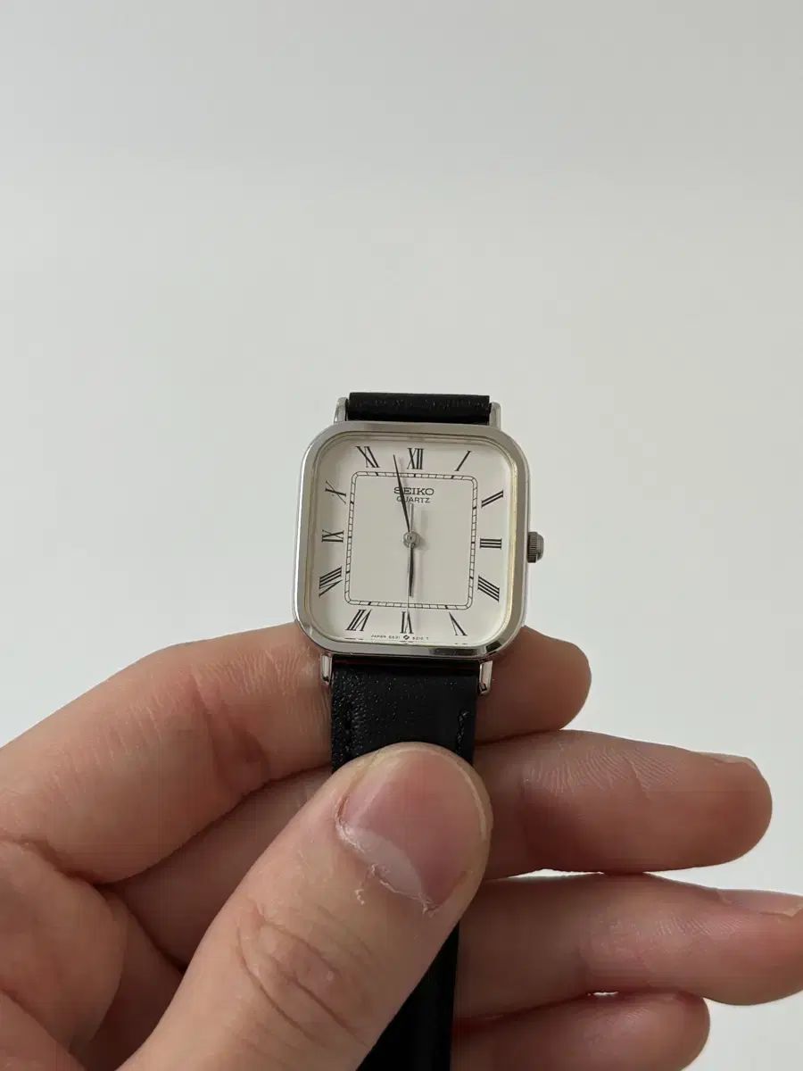 1980年代 ローマンインデックス シルバー タンク クオーツ