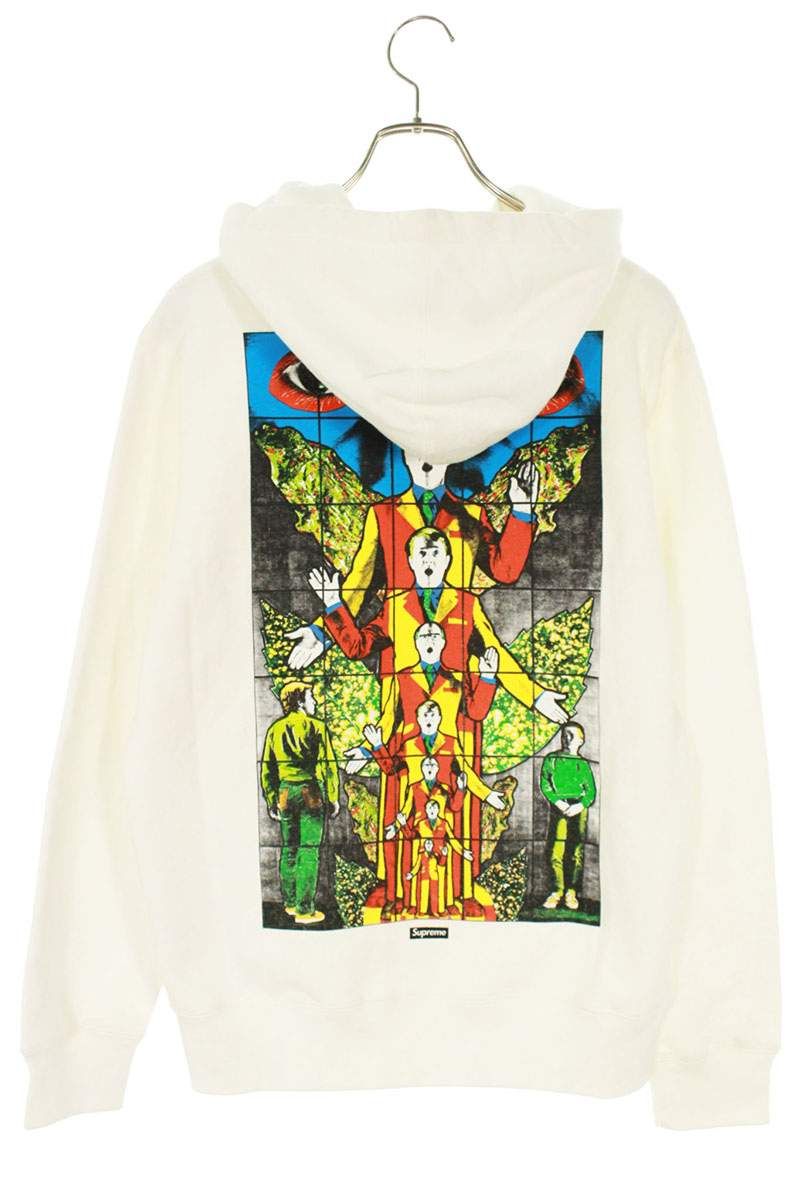 メンズ シュプリーム 19SS Gilbert&George DEATH Hooded Sweatshirt