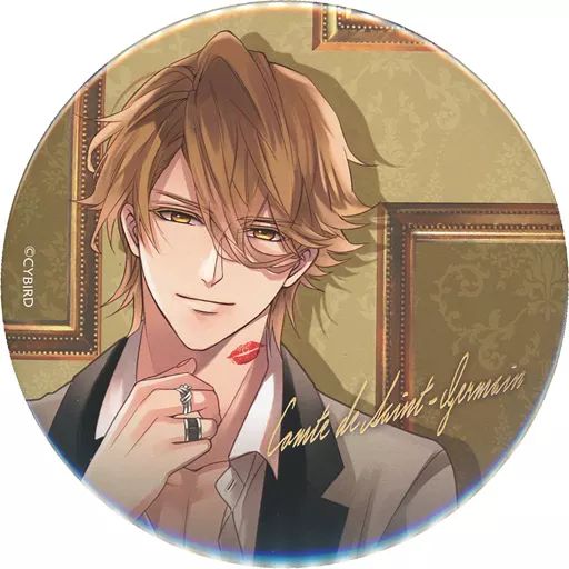 中古】バッジ・ピンズ サン・ジェルマン伯爵 15cmBIG缶バッジ 「ちゃれ